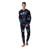 Triangle Galaxy Space Men's Pajamas-grizzshop