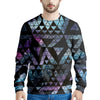 Triangle Galaxy Space Men's Sweatshirt-grizzshop