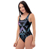 Triangle Galaxy Space One Piece Swimsuite-grizzshop