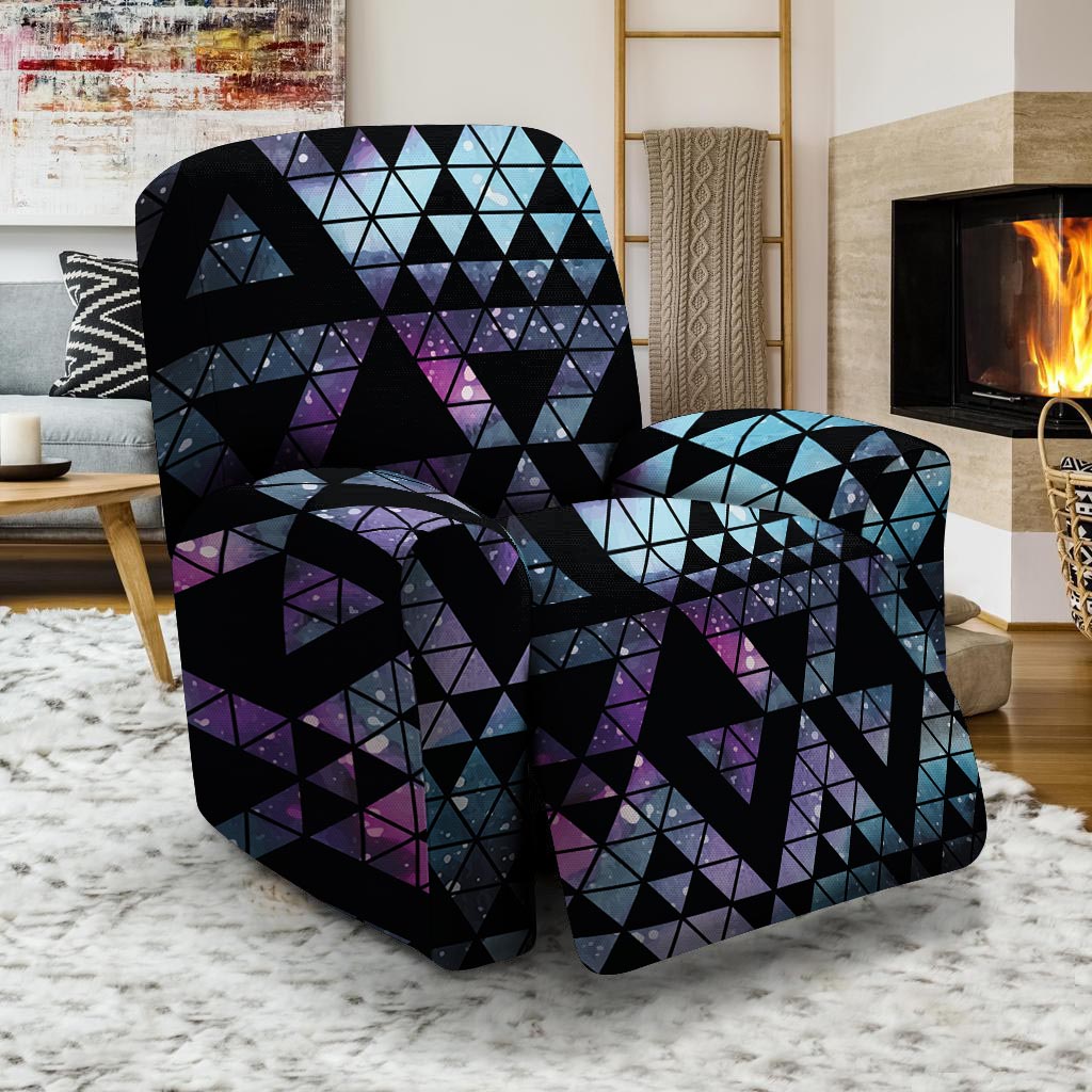 Triangle Galaxy Space Recliner Cover-grizzshop