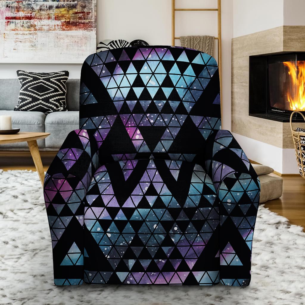 Triangle Galaxy Space Recliner Cover-grizzshop