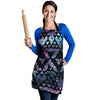 Triangle Galaxy Space Women's Apron-grizzshop