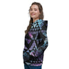 Triangle Galaxy Space Women's Hoodie-grizzshop