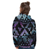 Triangle Galaxy Space Women's Hoodie-grizzshop