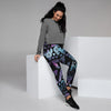 Triangle Galaxy Space Women's Joggers-grizzshop