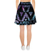 Triangle Galaxy Space Women's Skirt-grizzshop