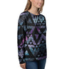 Triangle Galaxy Space Women's Sweatshirt-grizzshop