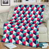 Triangle Pattern Print Blanket-grizzshop