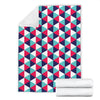 Triangle Pattern Print Blanket-grizzshop