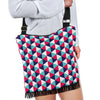 Triangle Pattern Print Crossbody bags-grizzshop