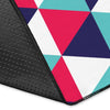 Triangle Pattern Print Floor Mat-grizzshop