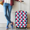 Triangle Pattern Print Luggage Cover Protector-grizzshop