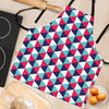 Triangle Pattern Print Women's Apron-grizzshop