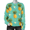 Triangle Pineapple Print Sweatshirt-grizzshop