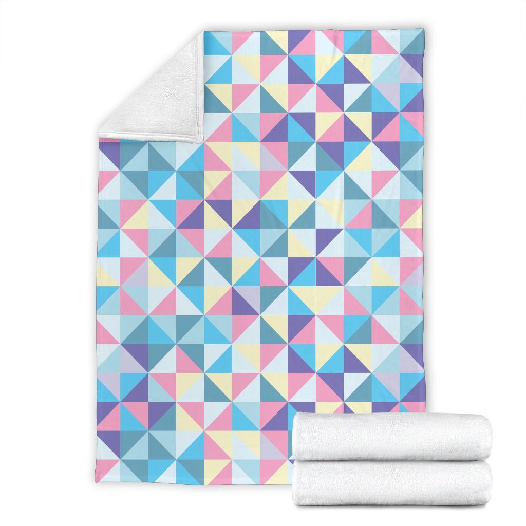 Triangle Print Pattern Blanket-grizzshop