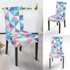 Triangle Print Pattern Chair Cover-grizzshop