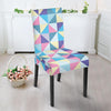 Triangle Print Pattern Chair Cover-grizzshop