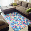 Triangle Print Pattern Floor Mat-grizzshop