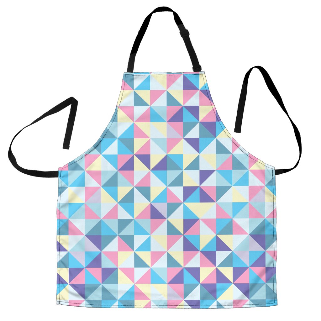 Triangle Print Pattern Men's Apron-grizzshop