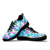 Triangle Print Pattern Sneaker Shoes For Men Women-grizzshop