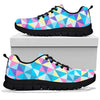 Triangle Print Pattern Sneaker Shoes For Men Women-grizzshop