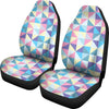 Triangle Print Pattern Universal Fit Car Seat Covers-grizzshop