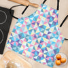 Triangle Print Pattern Women's Apron-grizzshop