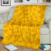 Triangle Yellow Pattern Print Blanket-grizzshop