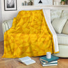 Triangle Yellow Pattern Print Blanket-grizzshop