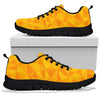 Triangle Yellow Pattern Print Sneaker Shoes For Men Women-grizzshop