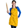 Triangle Yellow Pattern Print Women's Apron-grizzshop