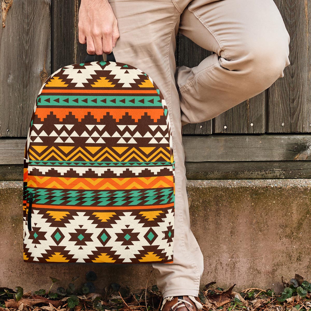 Tribal Aztec Backpack-grizzshop