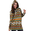 Tribal Aztec Hoodie Dress-grizzshop