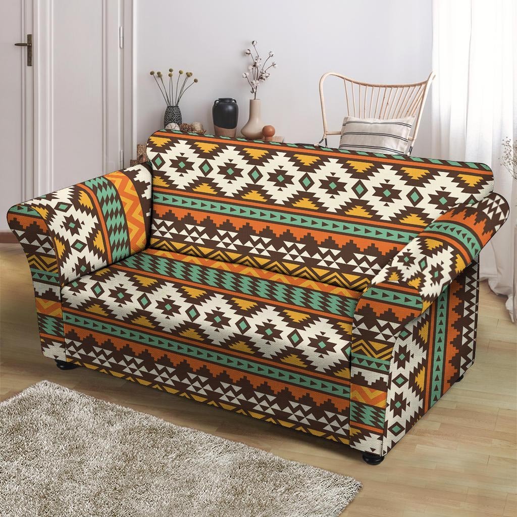 Tribal Aztec Loveseat Cover-grizzshop