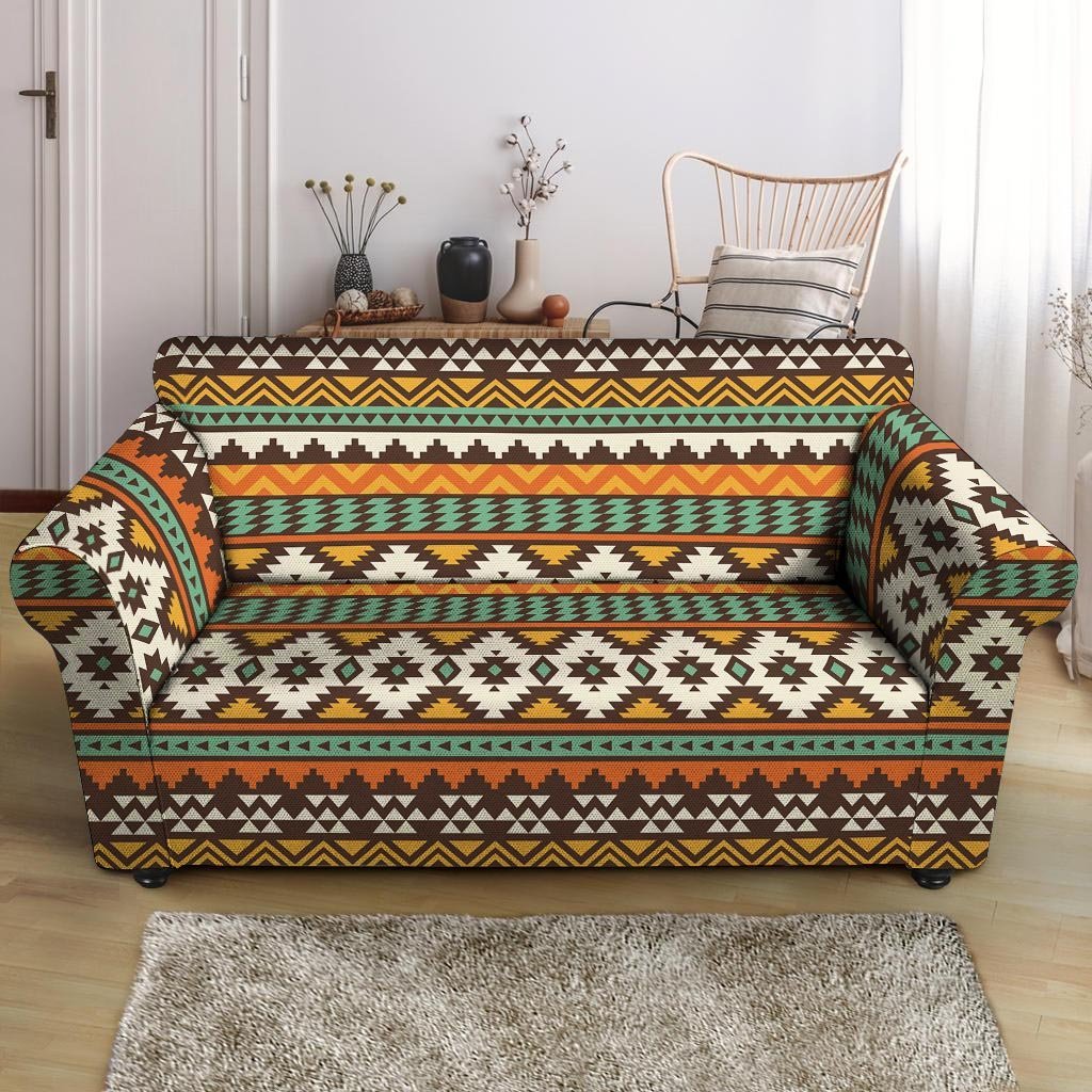 Tribal Aztec Loveseat Cover-grizzshop