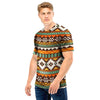 Tribal Aztec Men T Shirt-grizzshop