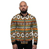 Tribal Aztec Men's Bomber Jacket-grizzshop