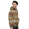 Tribal Aztec Men's Hoodie-grizzshop