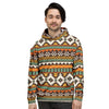 Tribal Aztec Men's Hoodie-grizzshop