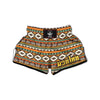 Tribal Aztec Muay Thai Boxing Shorts-grizzshop