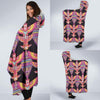 Tribal Aztec Native American Navajo Indians Print Hooded Blanket-grizzshop