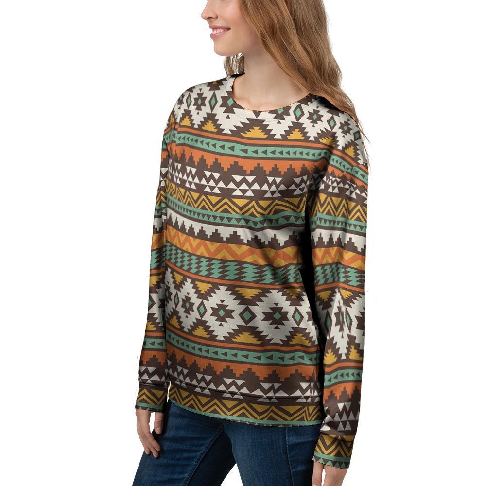 Tribal Aztec Women's Sweatshirt-grizzshop