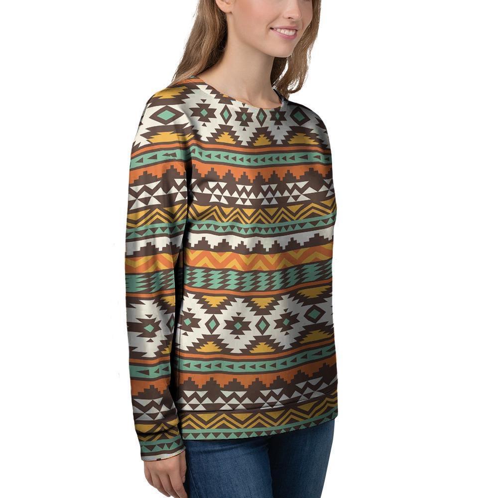 Tribal Aztec Women's Sweatshirt-grizzshop