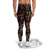 Tribal Boomerangs Print Pattern Men's Leggings-grizzshop