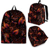 Tribal Dream Catcher Feather Pattern Print Premium Backpack-grizzshop