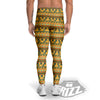 Tribal Egyptian Print Pattern Men's Leggings-grizzshop