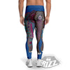 Tribal Elephant Indian Cute Print Men's Leggings-grizzshop