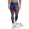 Tribal Elephant Indian Cute Print Men's Leggings-grizzshop