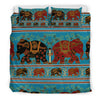 Tribal Elephant Print Duvet Cover Bedding Set-grizzshop