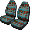 Tribal Elephant Print Universal Fit Car Seat Cover-grizzshop